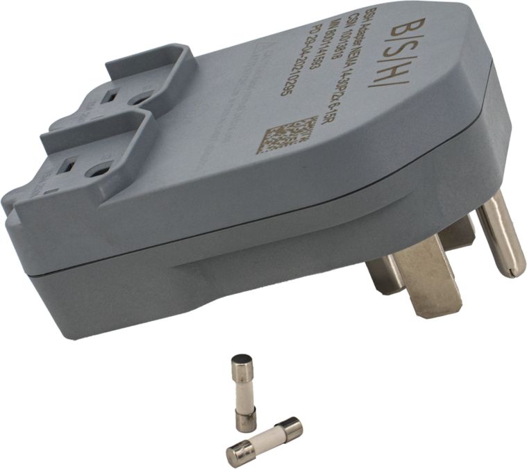 10013818 Power Adapter (4 Prong) + 2 Fuses Bosch US